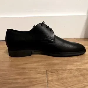 The Kooples Men’s Oxford dress Shoes | BRAND NEW W. BOX | 40 EU / US 7.5 | BLACK The Kooples Derby Shoes Men 41 Black Patent Leather Dressy  main image 4